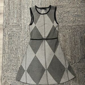 Karen Milken Knit Sleeveless Work Dress